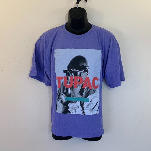 Tupac Shakur T Shirt L/XL Authentic authorized merch 100% cotton Gently worn - Picture 1 of 2